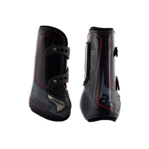 Opera tendon boots elastic and button fastening