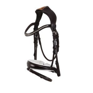 Poesia bridle calfskin