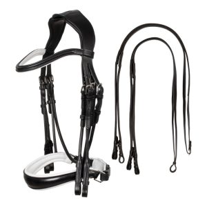 Giocanda bridle calfskin & double reins