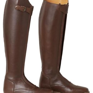 Mountain Horse Estelle Long Riding Boots Quality Leather Dressage Competition Showing Front Zip 