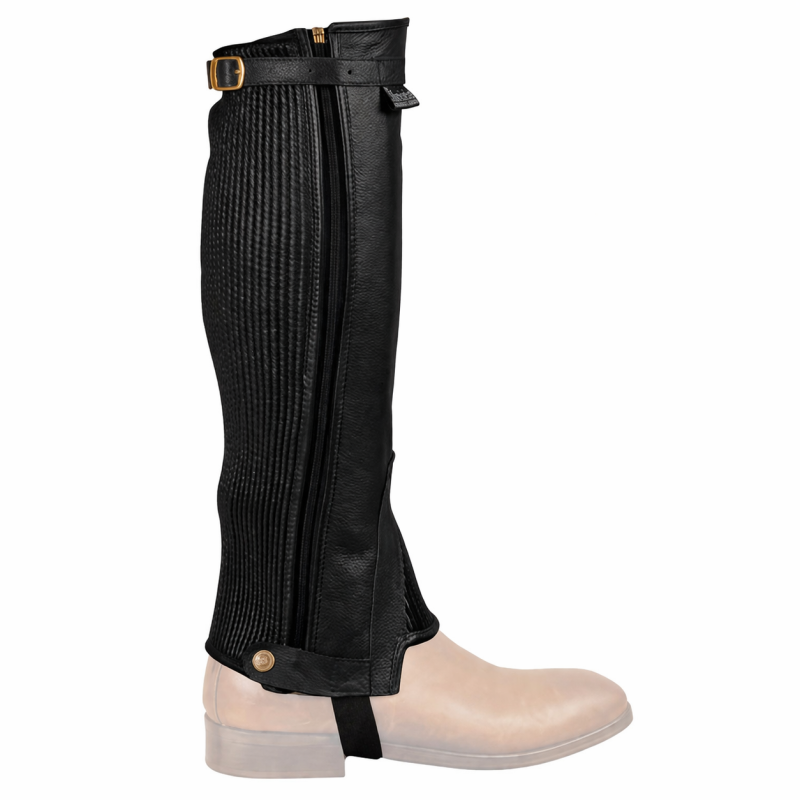 SOFT LEATHER SHAPED MINI-CHAPS