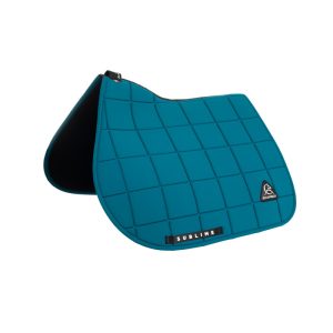 Sublime jumping saddle pad in square technical fabric