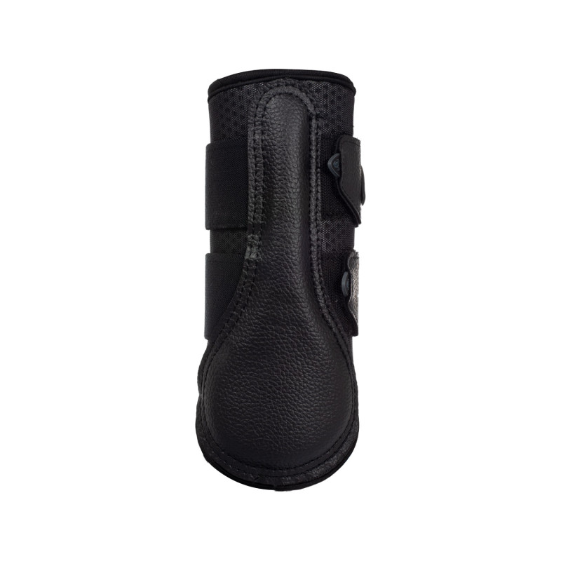 Front brushing boots perforated neoprene BK 3