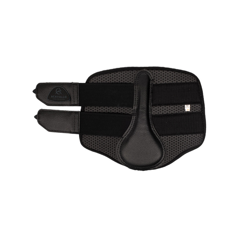 Front brushing boots perforated neoprene BK 5