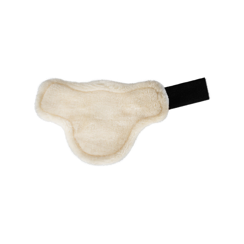 Jumping fetlock boots faux sheepskin & hook-and-loop closure BK 7