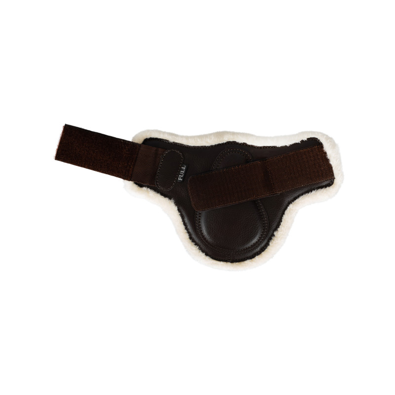 Jumping fetlock boots faux sheepskin & hook-and-loop closure BN 6