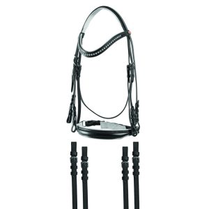 DRESSAGE BRIDLE WITH RHINESTONES