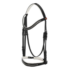 DRESSAGE NOSEBAND WITH RHINESTONES