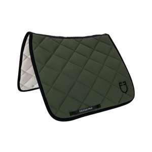 Dressage saddle pad in technical fabric