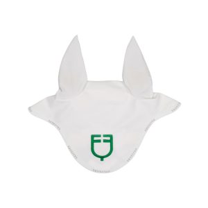 Fly veil in technical fabric with multicolor logo