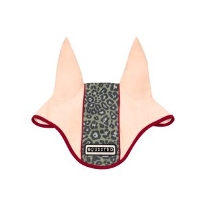 Fly veil in technical fabric with leopard central band