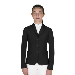Kids' unisex competition jacket with zip and buttons