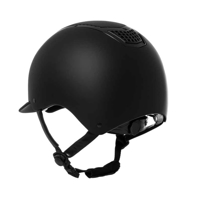 Unisex helmet carbon insert and shiny frame homologation EN 1384-2023 2