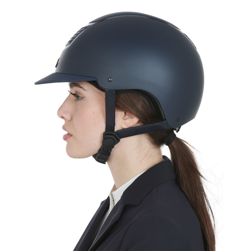 Ultra light helmet with polished frame homologation EN 1384-2023 6