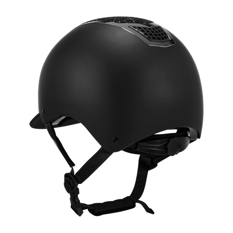 Helmet with rhinestones homologation EN 1384-2023 2