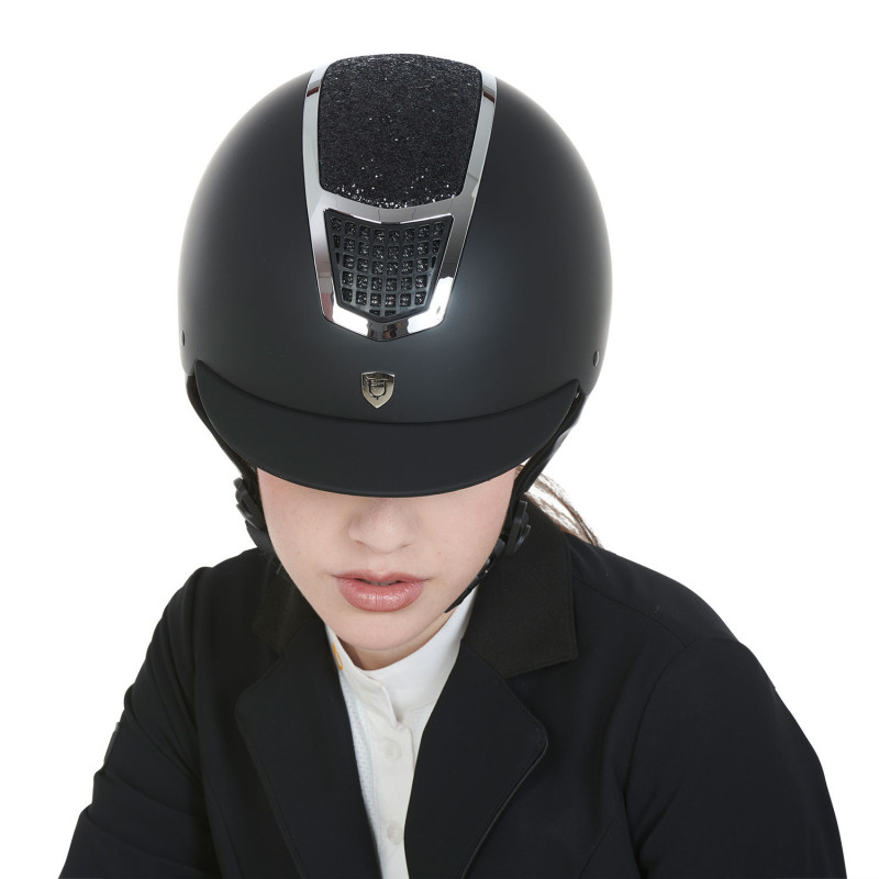 Helmet with rhinestones homologation EN 1384-2023 4