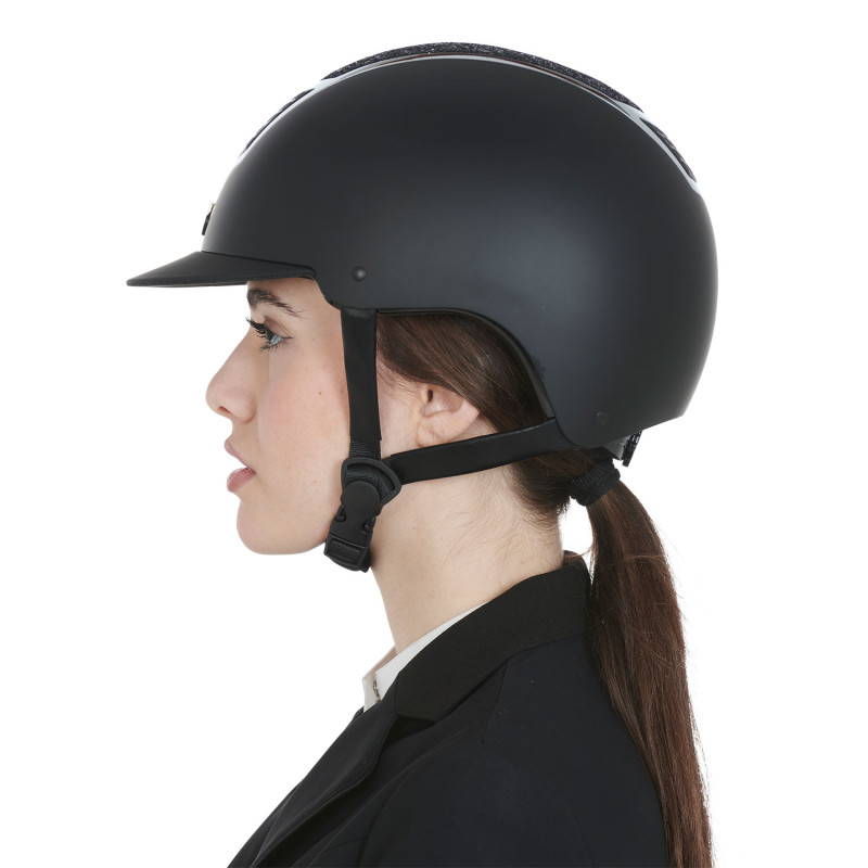Helmet with rhinestones homologation EN 1384-2023 5