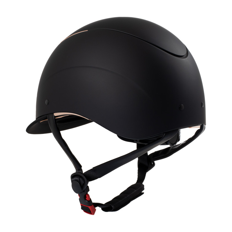 Unisex helmet with shiny frame homologation EN 1384-2023 2