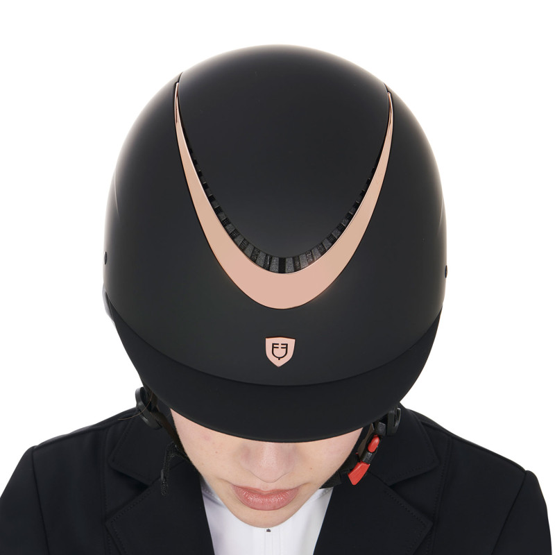 Unisex helmet with shiny frame homologation EN 1384-2023 6