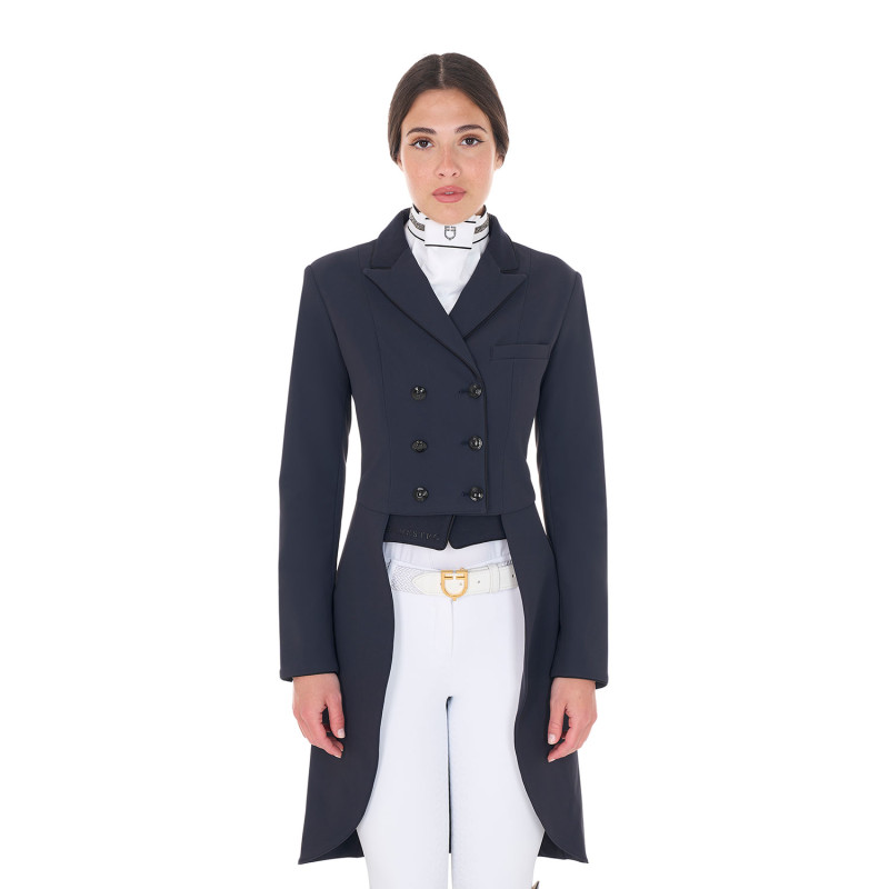 Women's competition dressage tailcoat in technical fabric