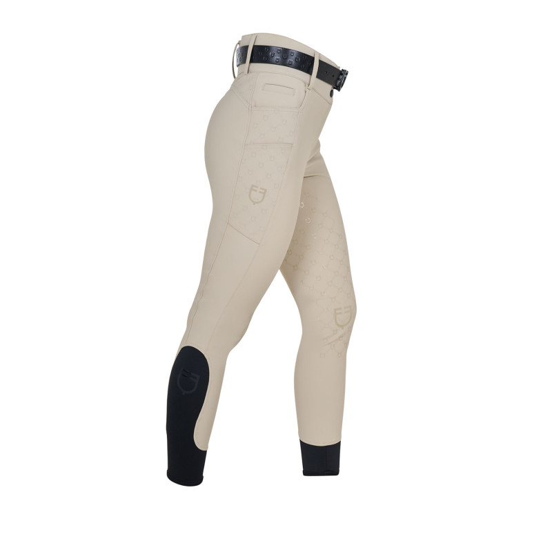 Women's high-waisted monogram breeches 2