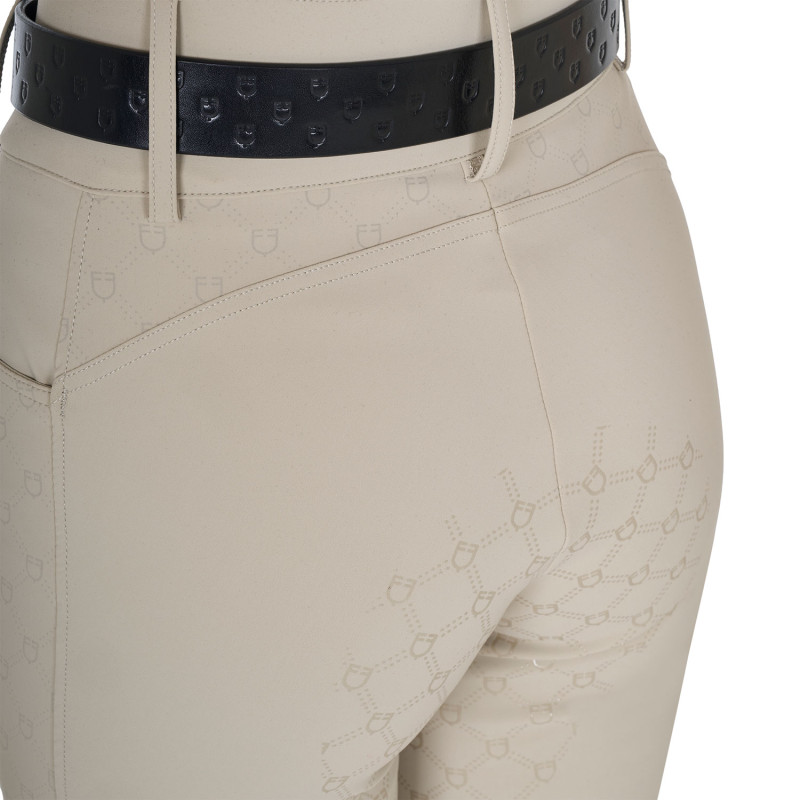 Women's high-waisted monogram breeches 4
