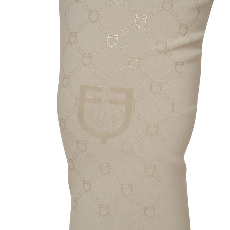 Women's high-waisted monogram breeches 5