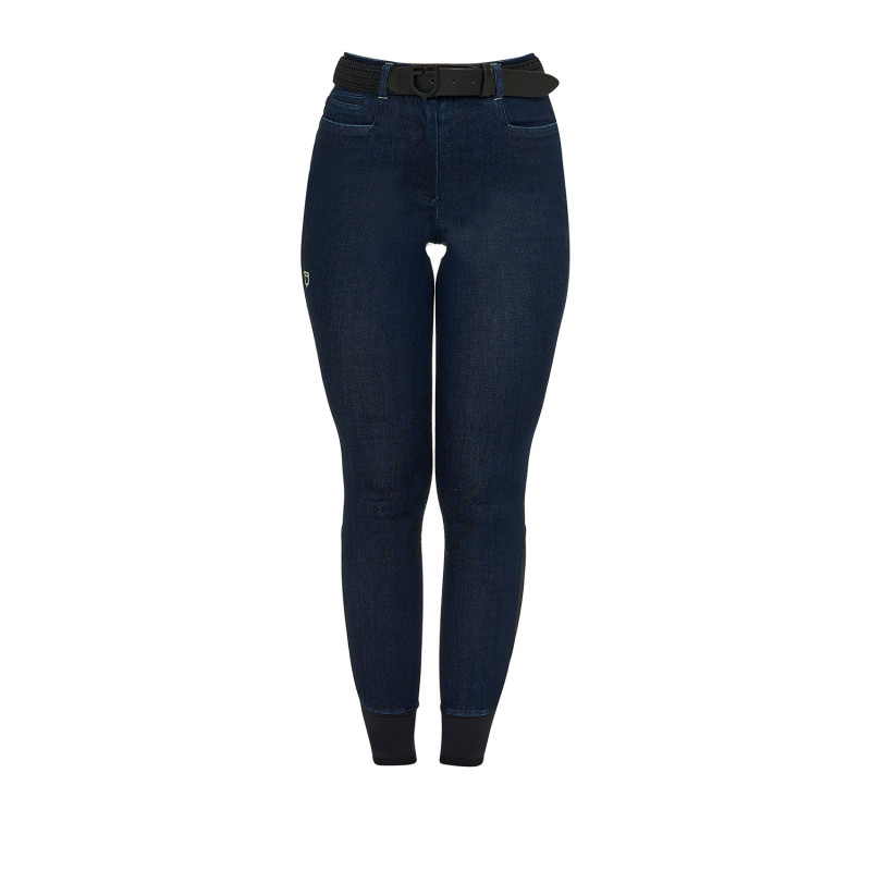 Women's denim fabric breeches 2