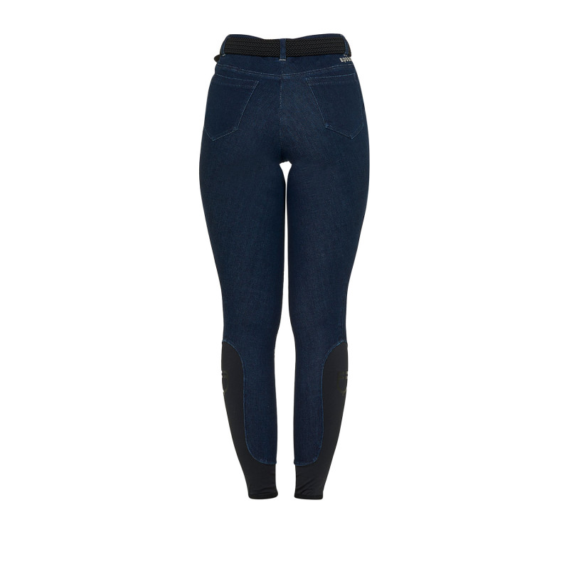 Women's denim fabric breeches 3