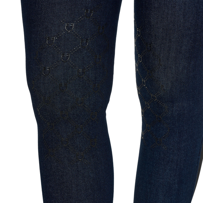 Women's denim fabric breeches 5