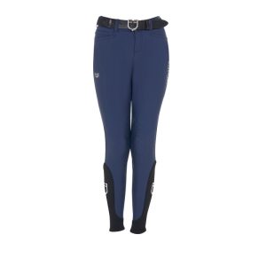 Kids' unisex knee grip breeches Equestro X FISE