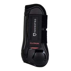 Anatomical tendon boots with double hook-and-loop fasteners