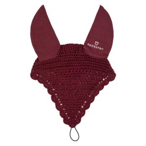 Cotton fly veil with noseband attachment