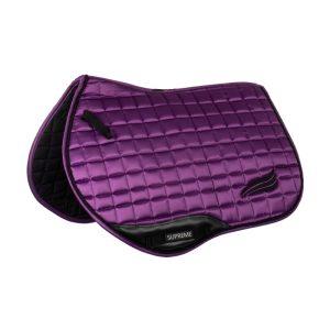 Satin jumping saddle pad